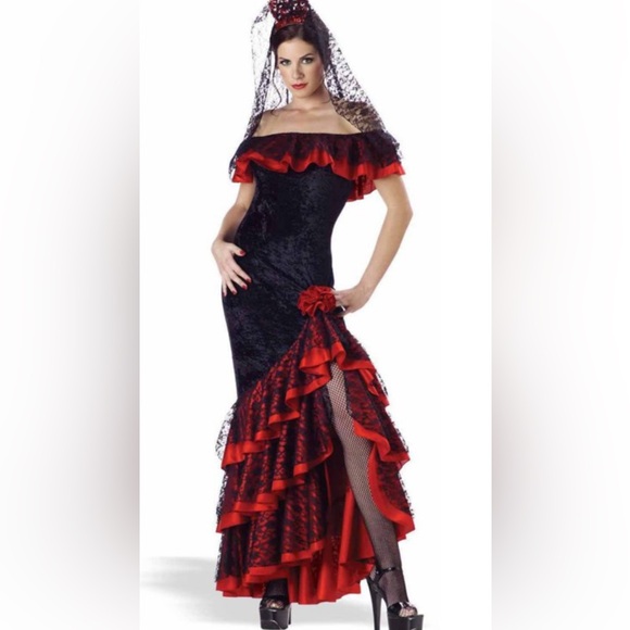 incharecter Other - Senorita Elite Collection Women's Adult Halloween Costume size small new